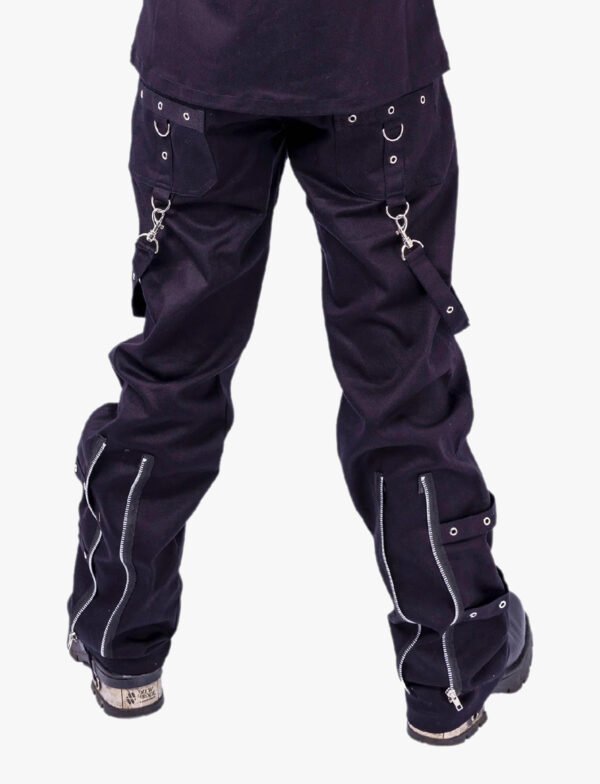 Black Bondage Punk Pant