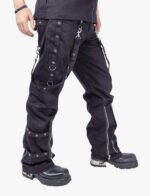 Black Bondage Punk Pant