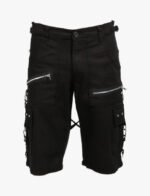 Black Punk Shorts