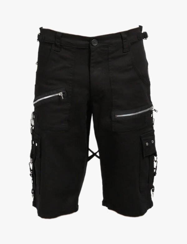Black Punk Shorts