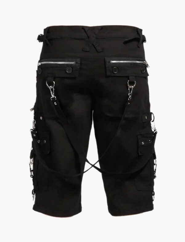 Black Punk Shorts