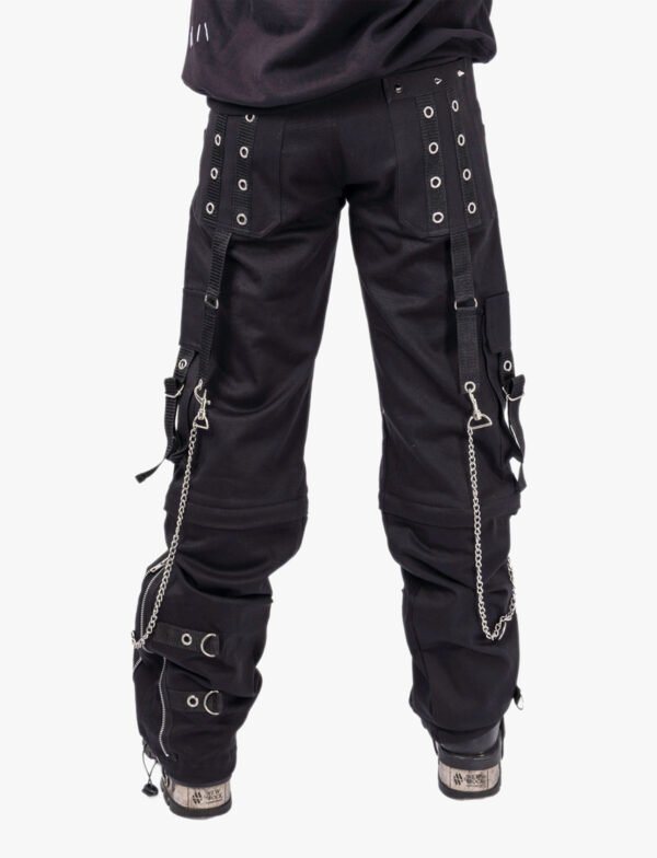 Men's Black Gothic Chain Pant