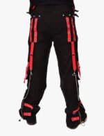 Red Straps Gothic Pant