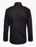 Black Gothic Military Jacket