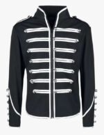 Black Gothic Military Parade Jacket