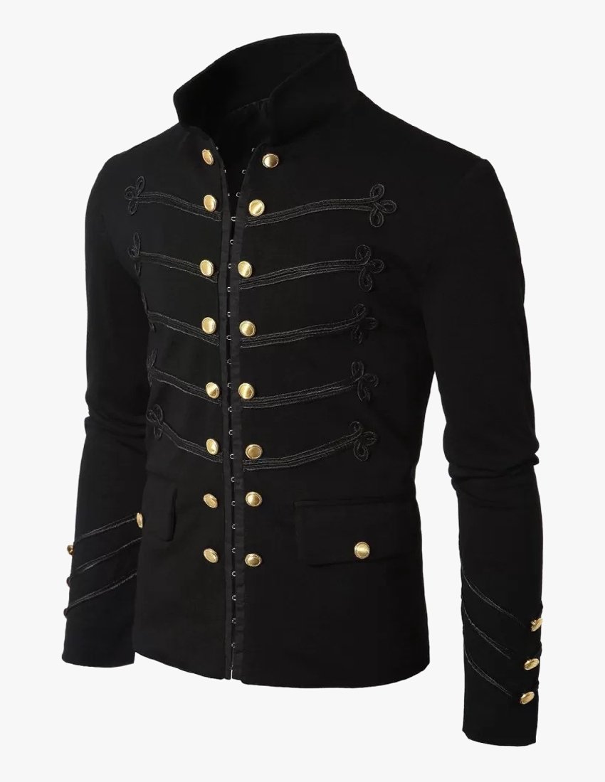 Gothic Military Drummer Jacket